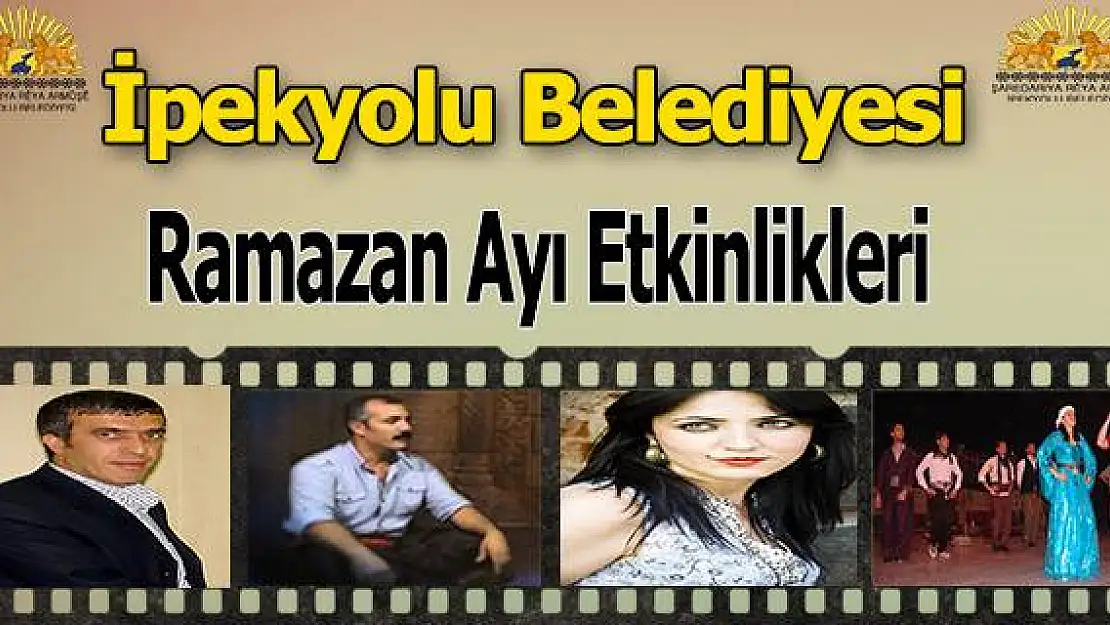 İpekyolu Belediyesi Ramazan Ayı etkinlikleri 