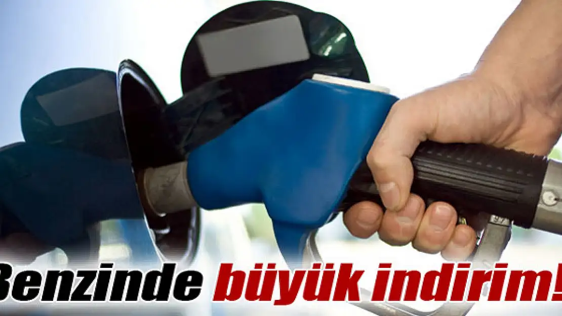 Benzine indirim geldi