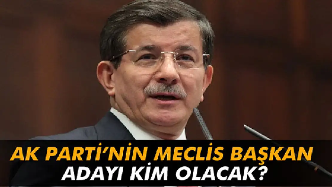 Davutoğlu: 'Yarın meclis başkanımızı açıklayacağız'