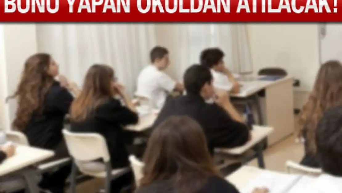 Sosyal medyada arkadaşını taciz eden okuldan atılacak