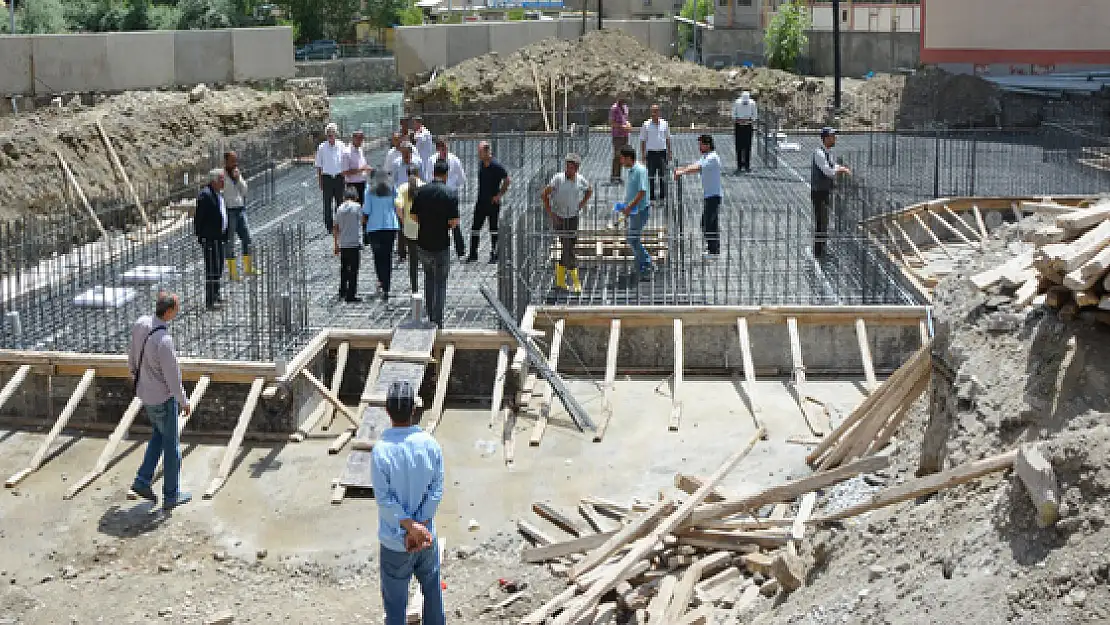 Çatak Belediyesi Kültür Merkezinin Temelini Attı