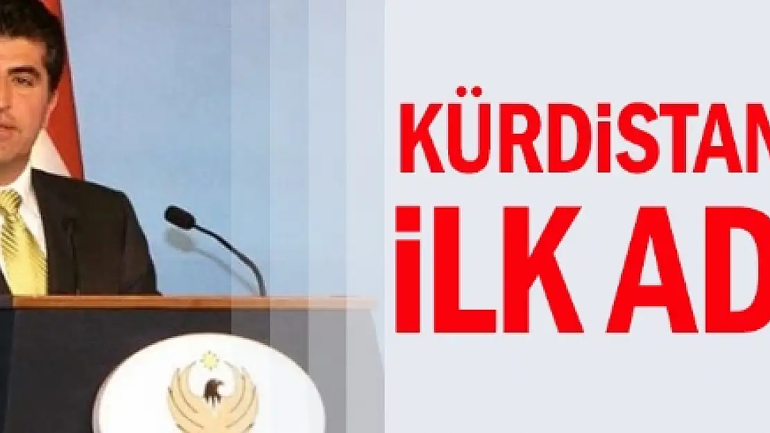 Kürdistan için ilk adım