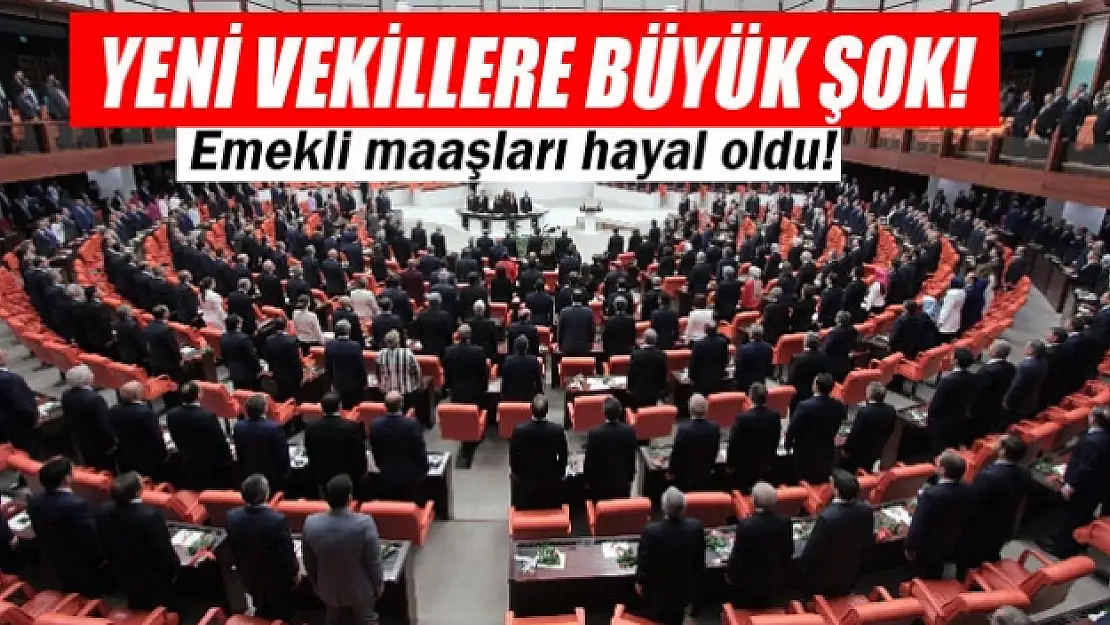 Yeni vekillere büyük şok!