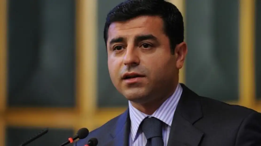 Demirtaş'tan flaş açıklama