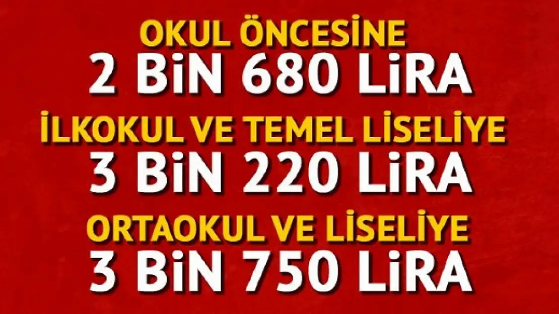 Milli Eğitim Bakanlığı'ndan öğretim desteğine başvuracaklara tercih uyarısı