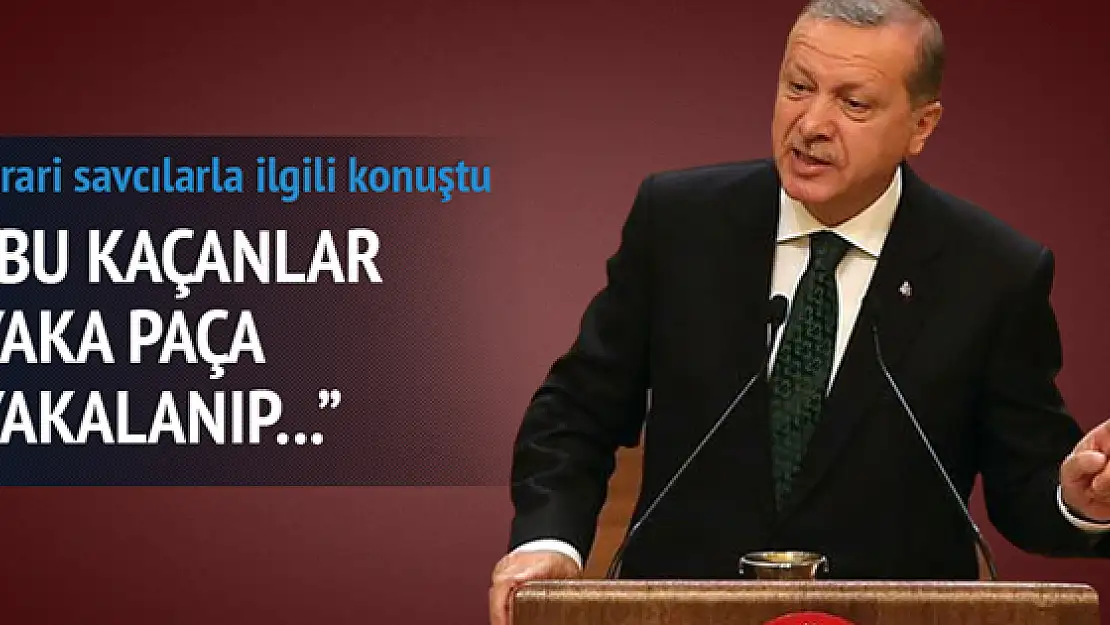 Erdoğan: Yaka paça yakalanacaklar