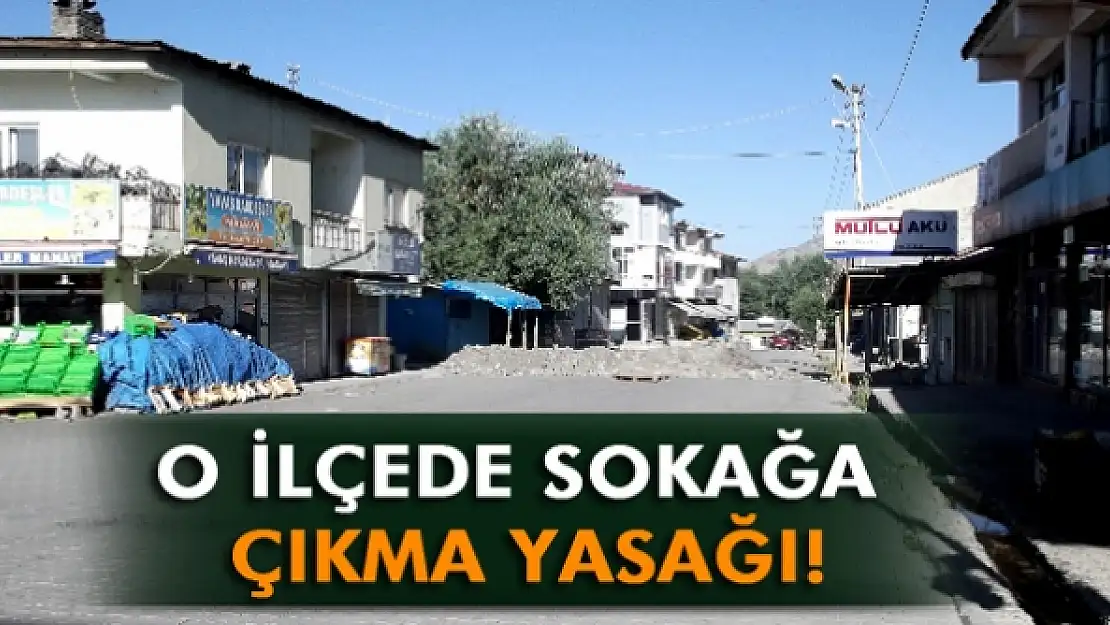 Varto'da sokağa çıkma yasağı ilan edildi