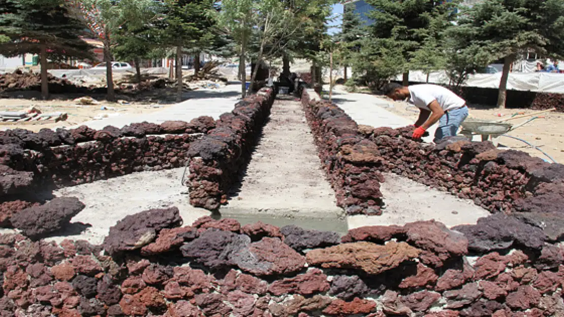 Ercişte Park Yapımı