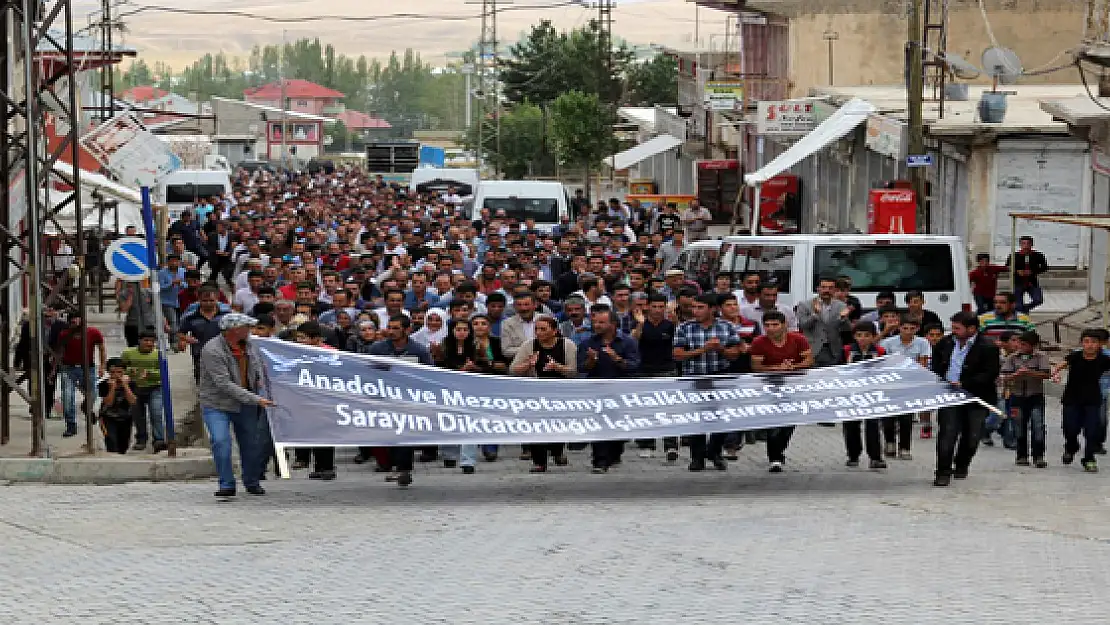 Başkalede Barış Yürüyüşü