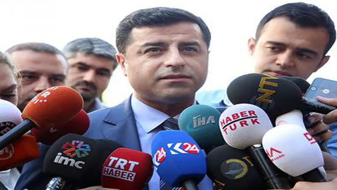 Demirtaş: 'Doğu'da seçim yapılacak bir koşul yok'