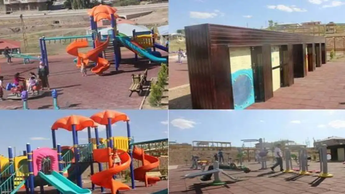 Özalp İstasyon Mahallesi'nde Park Yapımı Tamamlandı