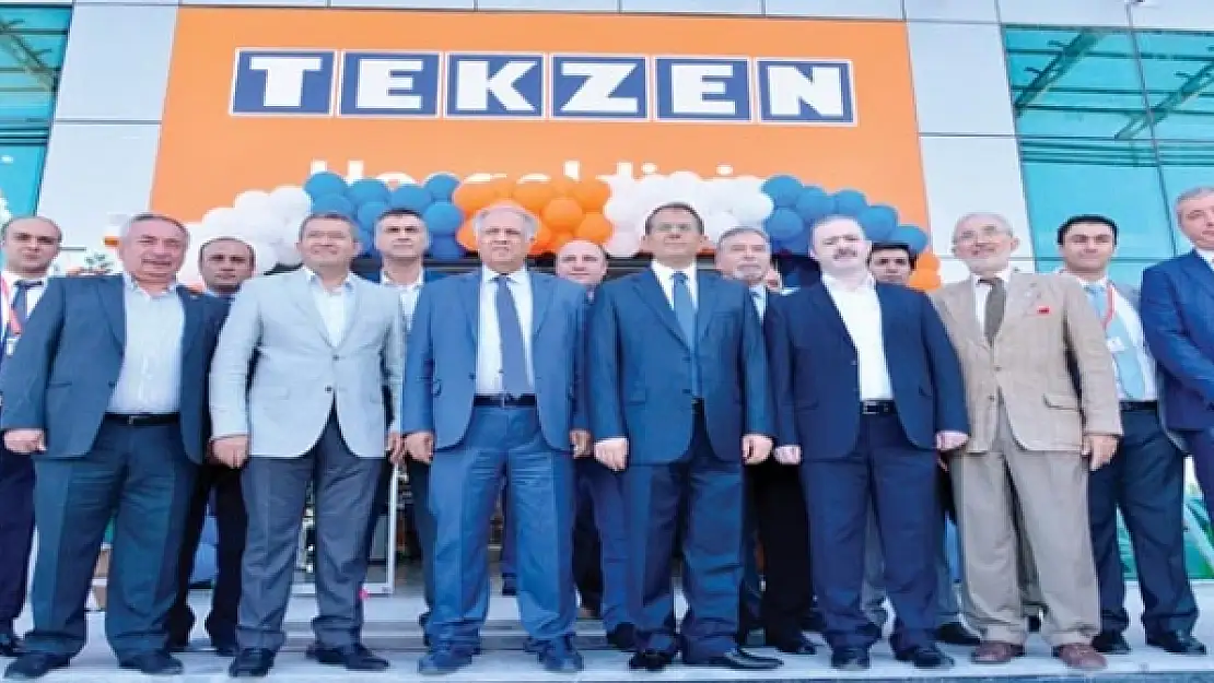 Van'ın ilk yapı  marketini Tekzen Açtı