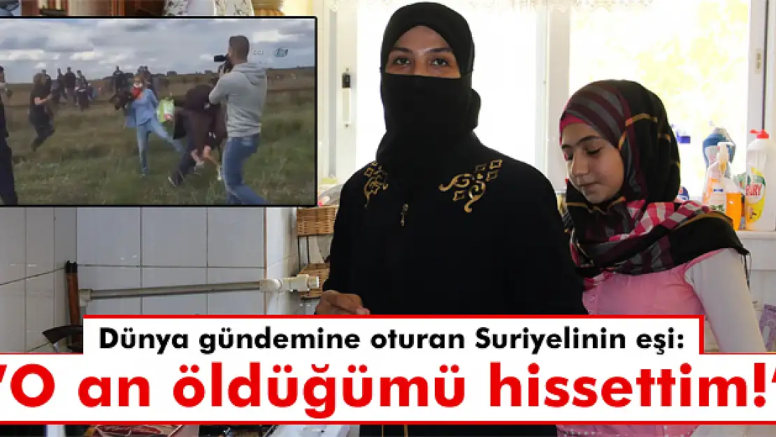 Dünya gündemine oturan Suriyelinin eşi konuştu