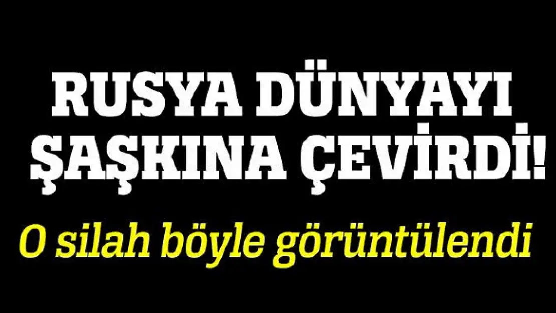 'Hazar Denizi'nden atılan Rus füzesi Irak'ta görüntülendi'