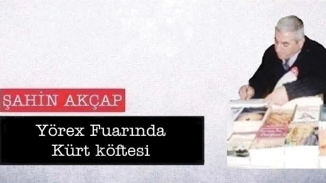 Yörex Fuarında  Kürt köftesi 