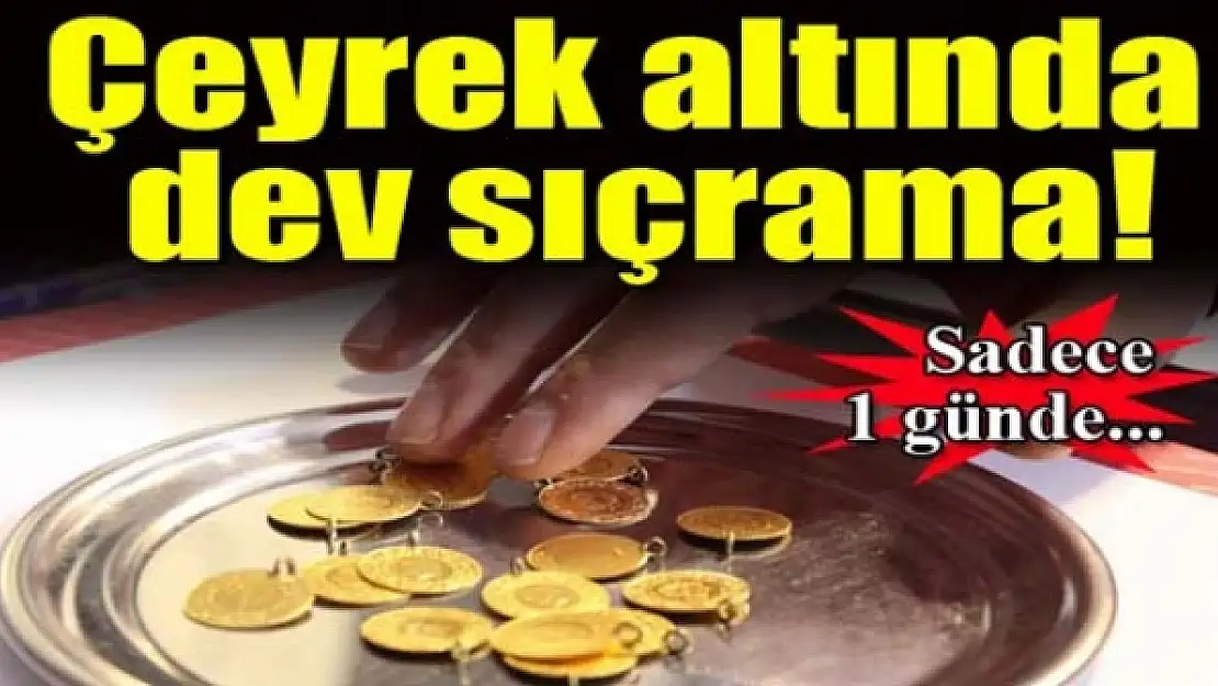 Altın 7 haftanın zirvesinde!