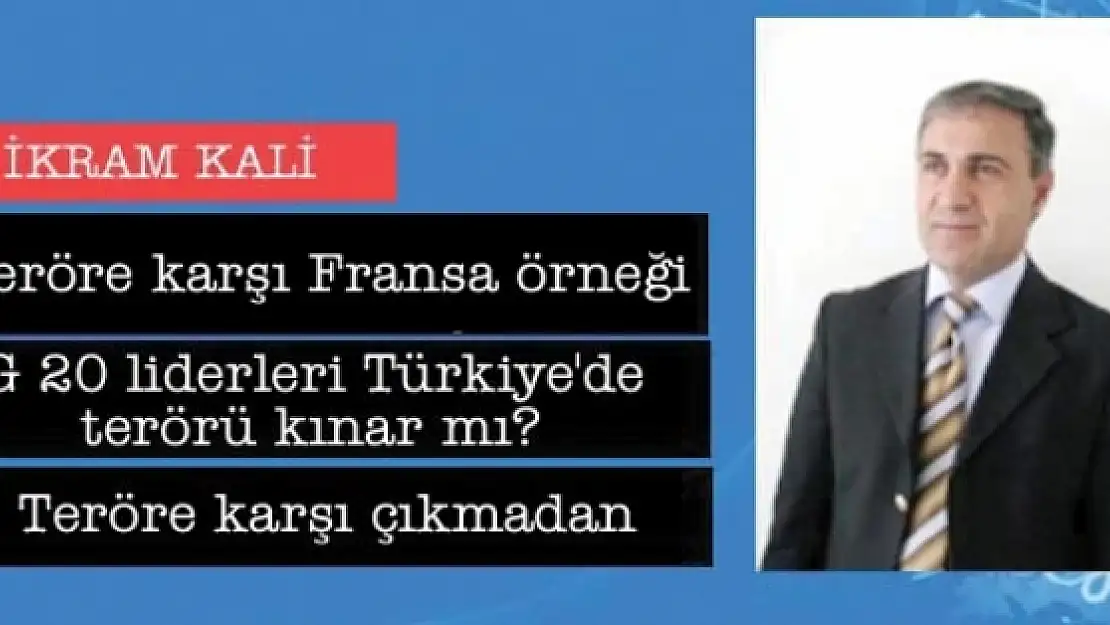 Teröre karşı Fransa örneği