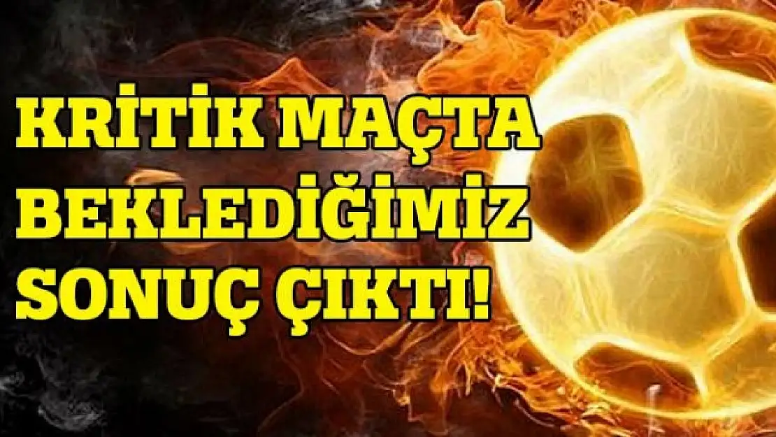 Kritik maçta beklediğimiz oldu!