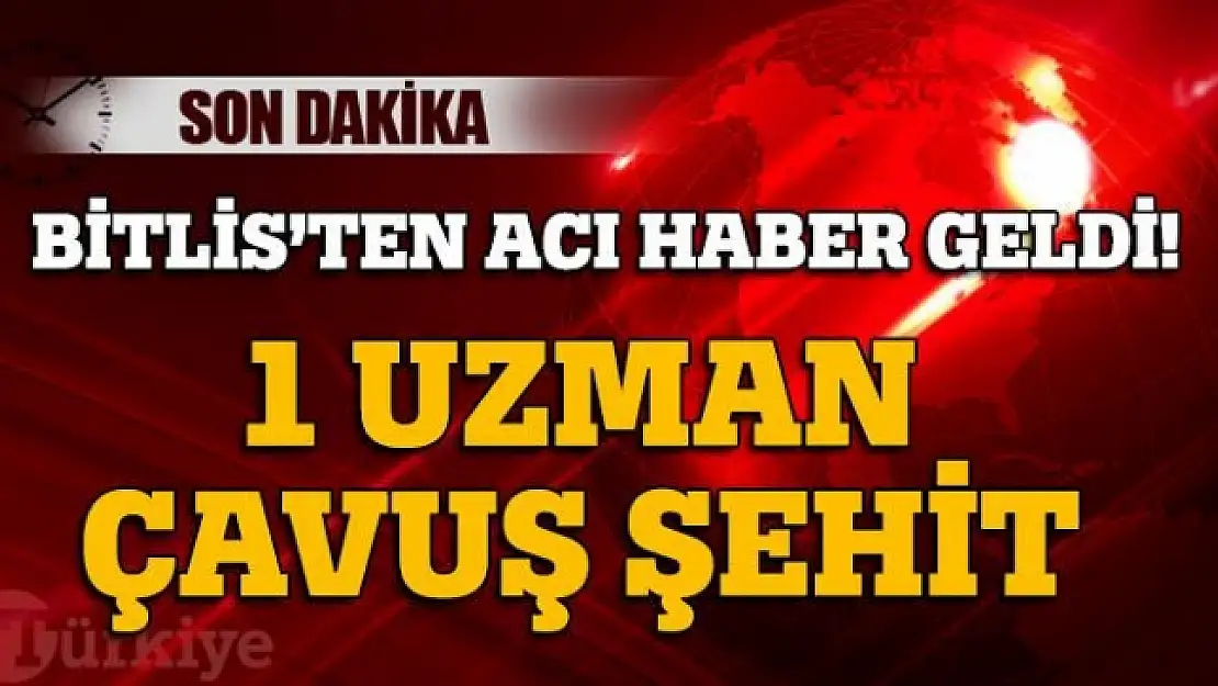 Askerleri taşıyan otomobil kaza yaptı: 1 şehit, 4 yaralı