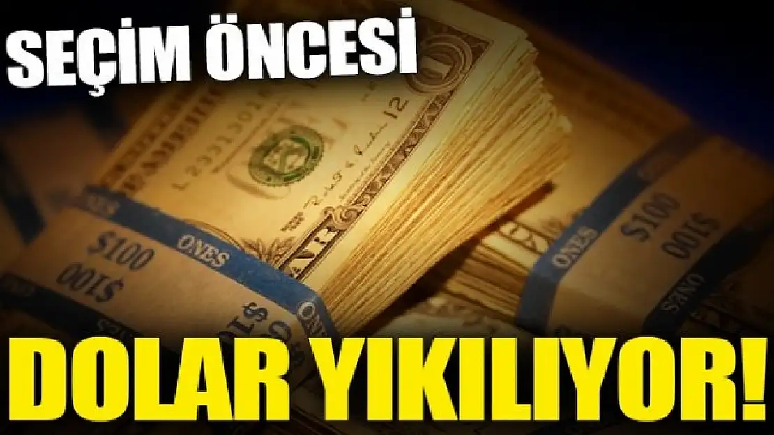 Seçim öncesi, dolar 2.93'ü aştı!