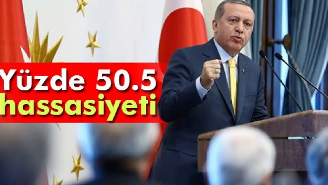 Yüzde 50.5 hassasiyeti