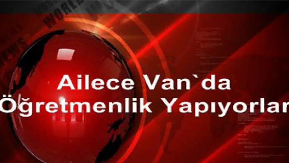  Ailece Vanda Öğretmenlik Yapıyorlar