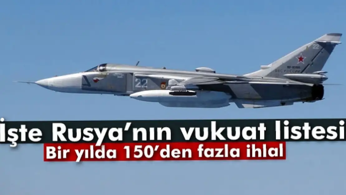 NATO: 'Rusya bir yılda 150den fazla hava sahası ihlali yaptı'