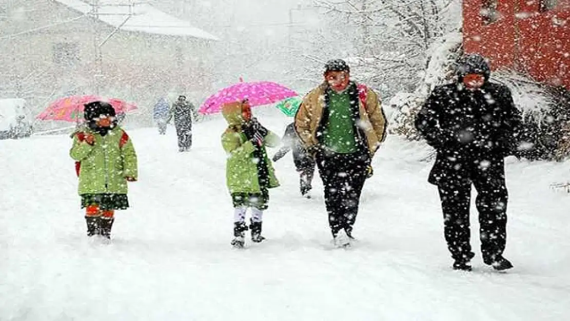 Ercişte okullar bir gün tatil edildi