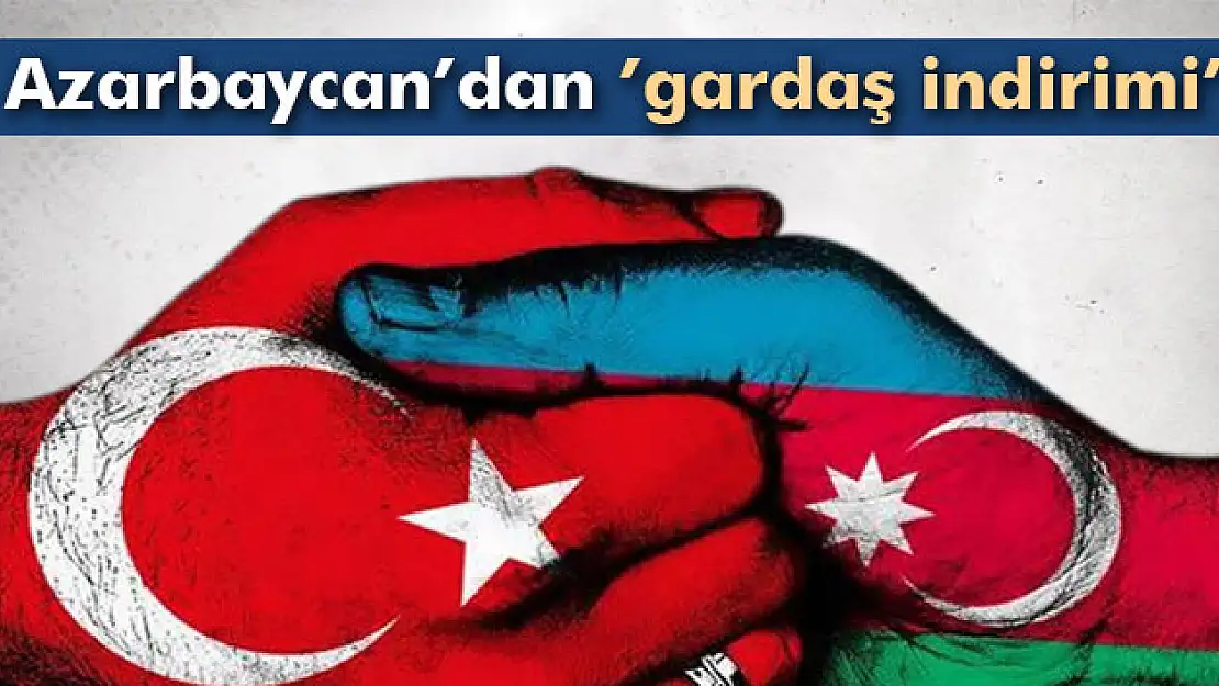 Azarbaycandan gardaş indirimi