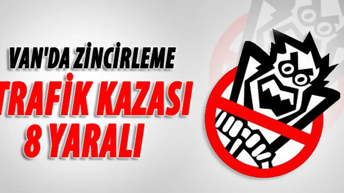 Ercişte Trafik Kazası 8 Yaralı