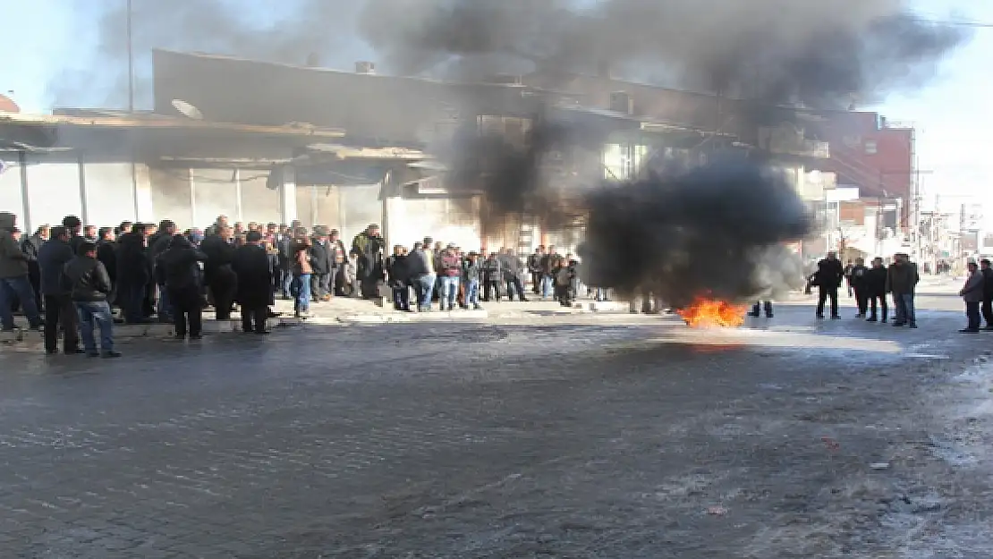 Başkalede Protesto