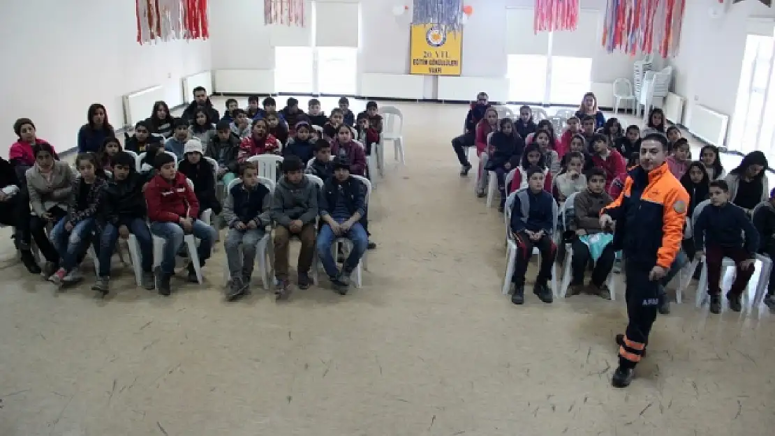Vanda Temel Afet Bilinci Eğitimi