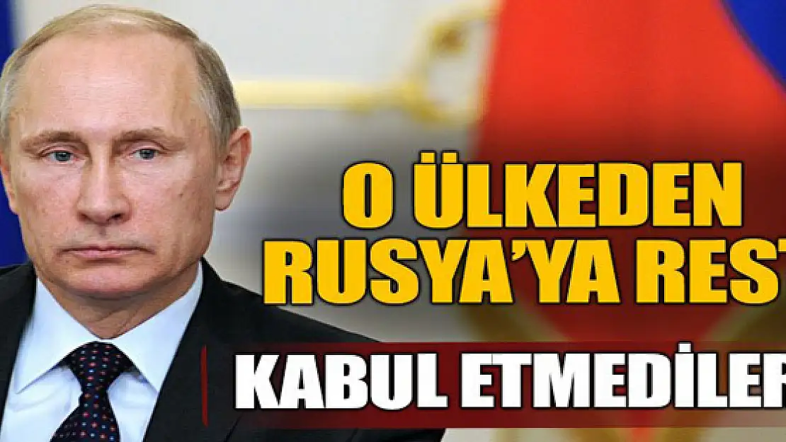 Ukrayna'dan Rusya'ya rest