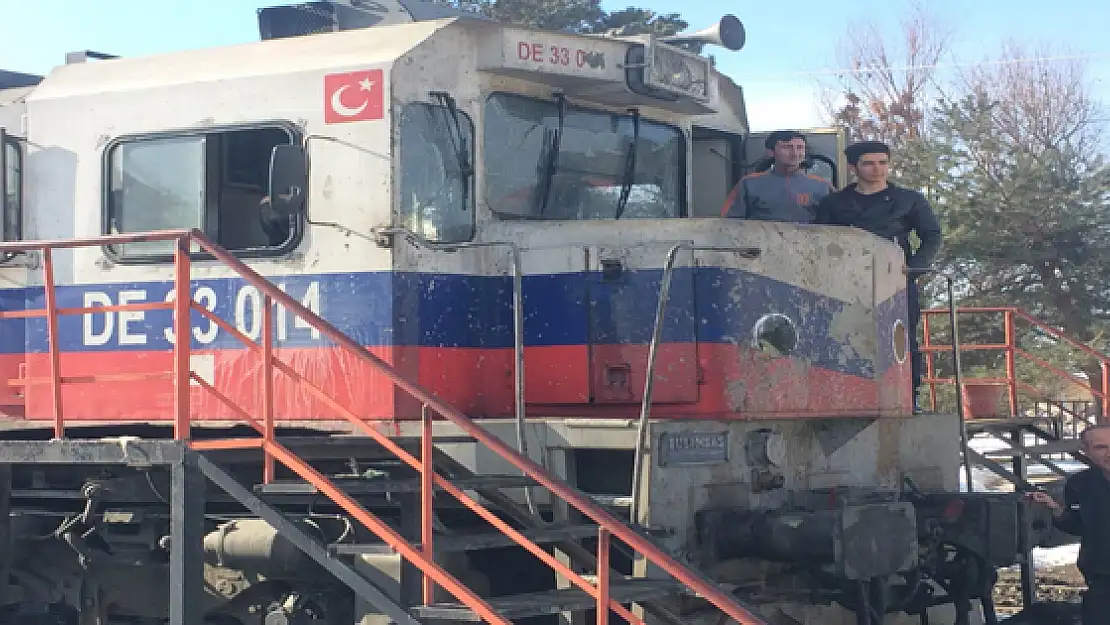 Saldırıya Uğrayan Lokomotif Bakıma Alındı 