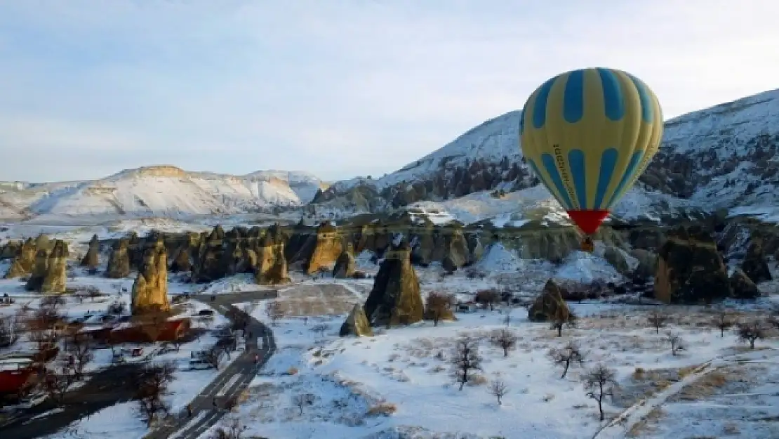 Kapadokya'da Kışın Sanatı