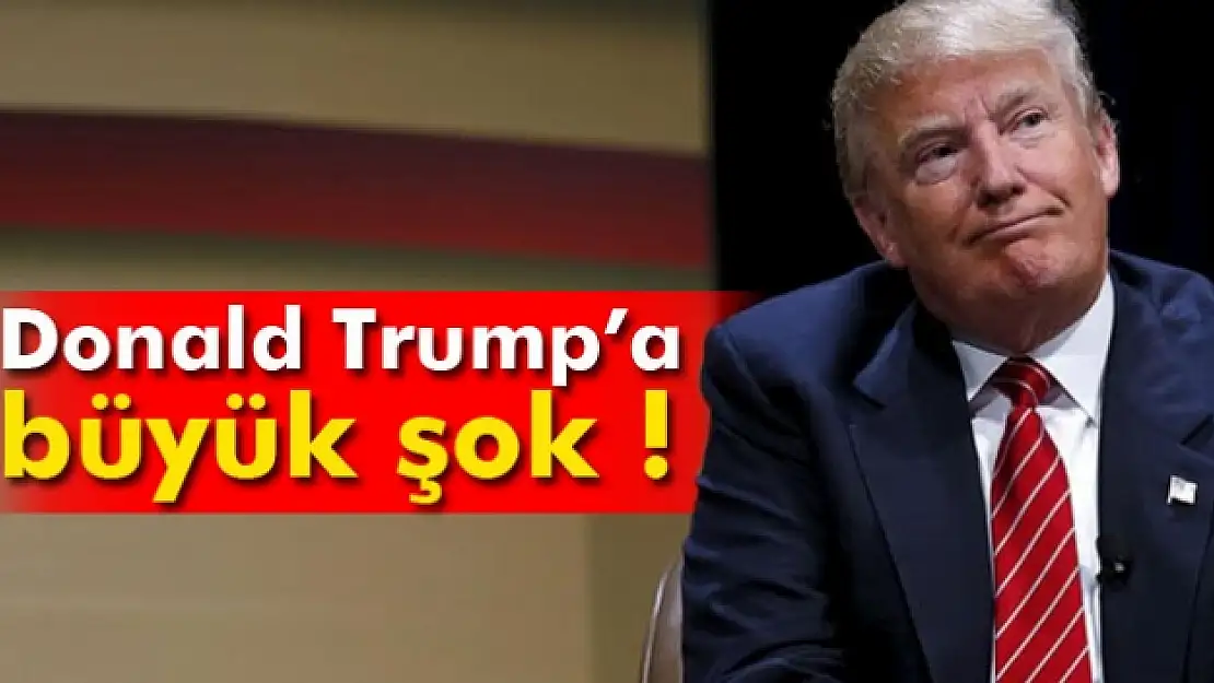 Donald Trumpa büyük şok !