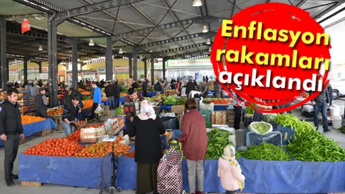 Ocak ayı enflasyon rakamları açıklandı