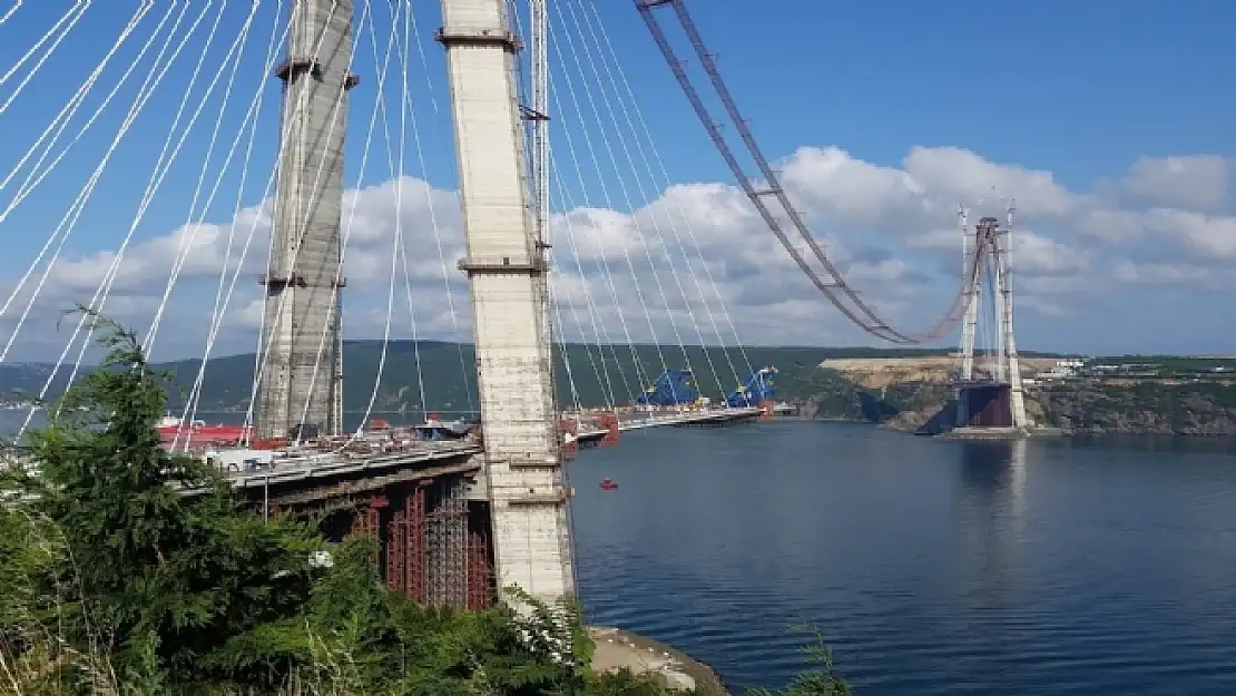 Yavuz Sultan Selim Köprüsü Ağustos'ta açılacak