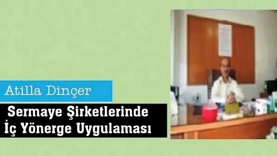 Sermaye Şirketlerinde İç Yönerge Uygulaması