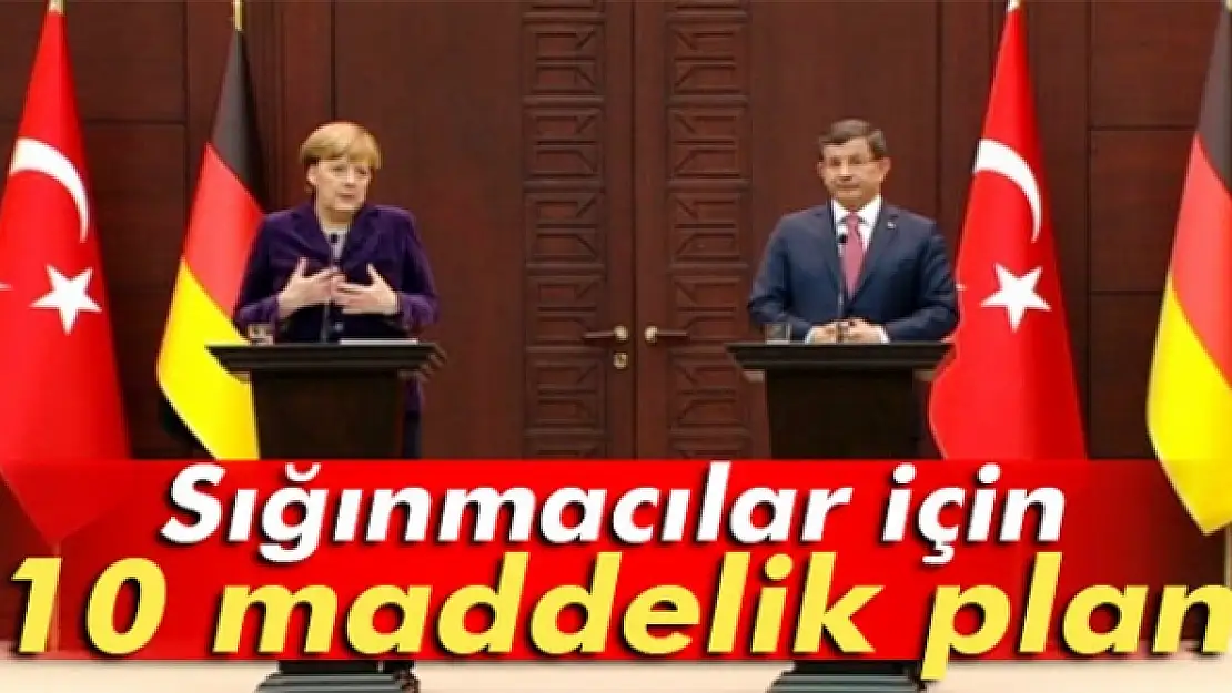 Sığınmacılar için 10 maddelik plan