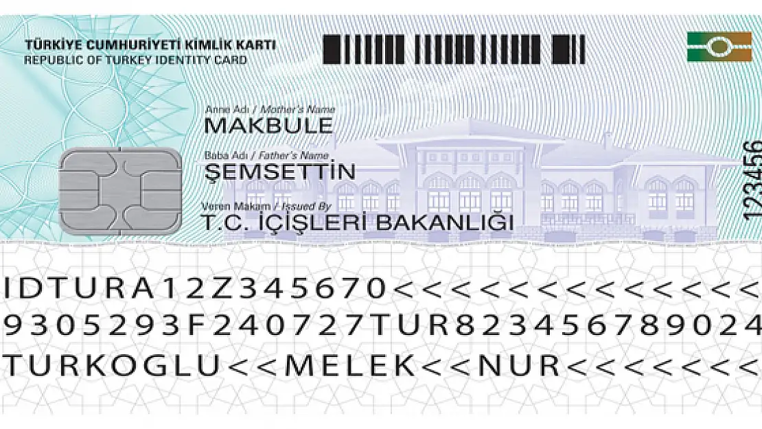 İşte yeni kimlik kartı