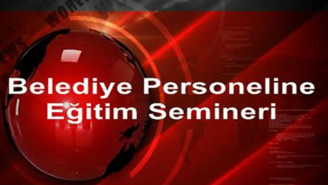 Belediye Personeline Kadın Hakları Semineri