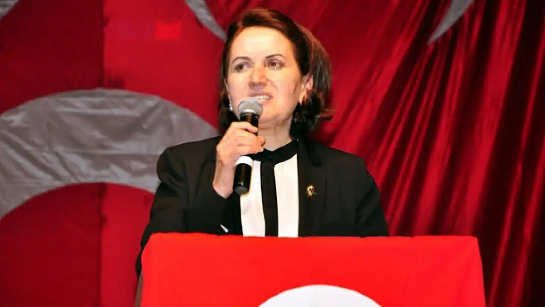 Akşener: 'Babaanne olmaktan vazgeçtim, başbakan olacağım!'