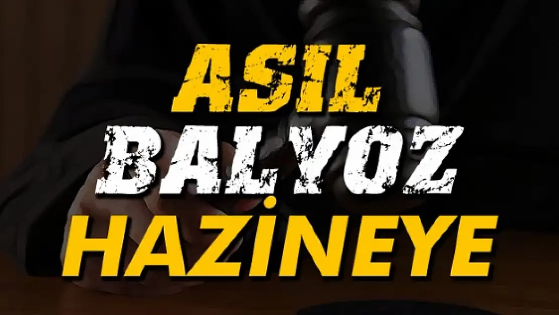 Asıl balyoz hazineye