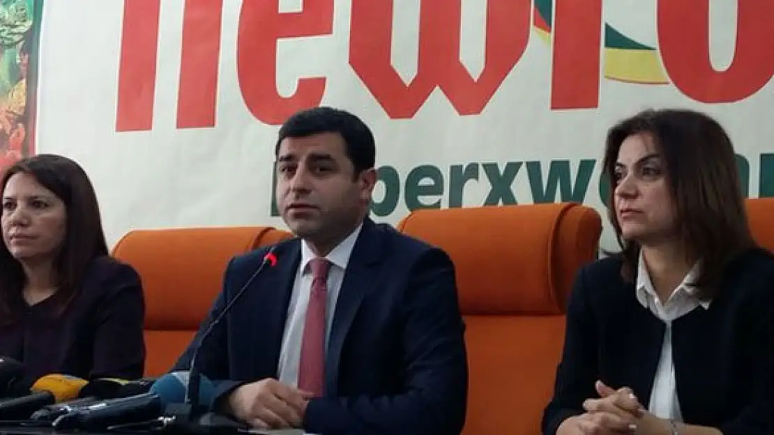 Demirtaş: 550 vekil için dokunulmazlığa evet deriz