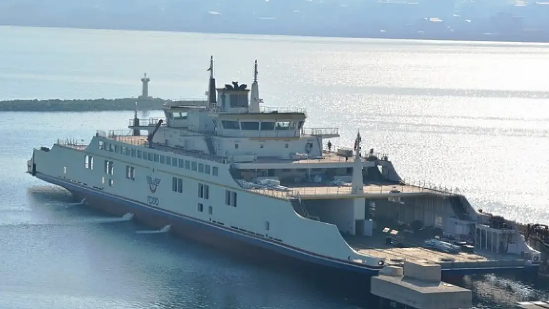 Türkiyenin en büyük feribotu sefere hazır