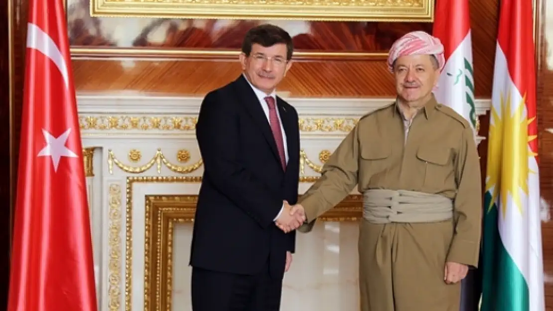 Davutoğlu, Barzani ile görüştü