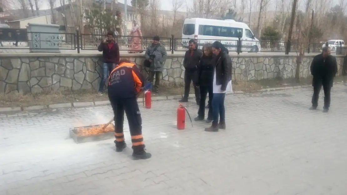 AFAD'tan, sağlık personeline eğitim 