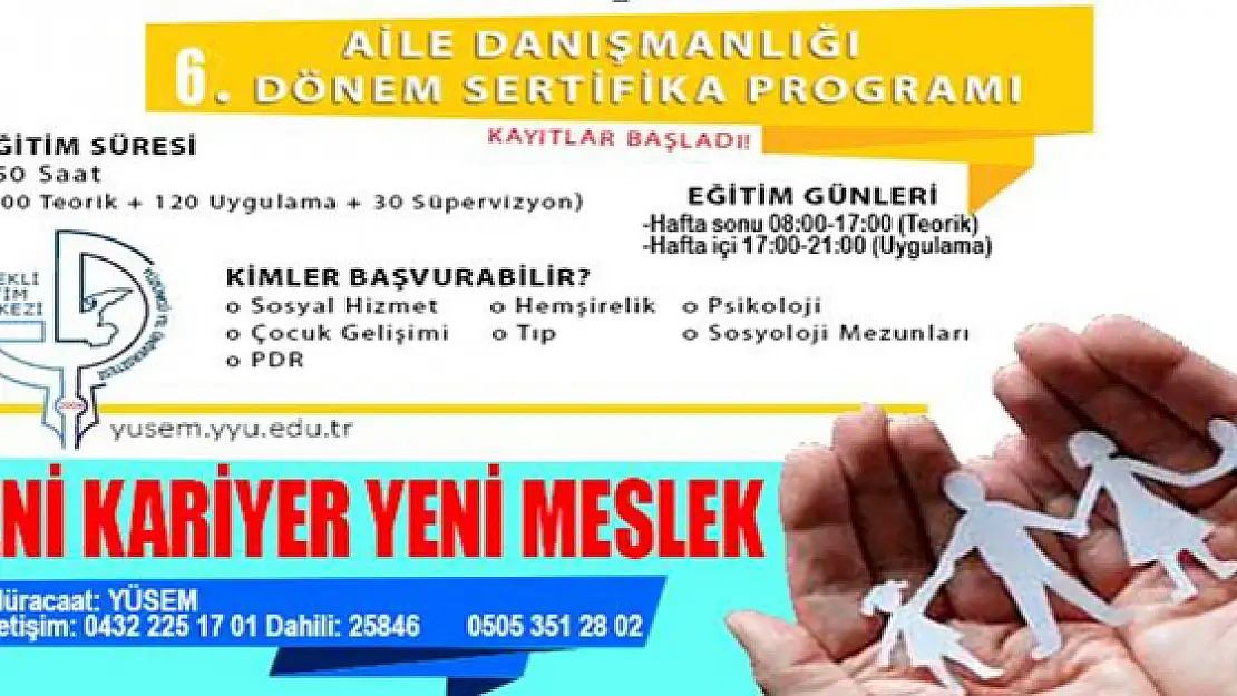  Yüsemde Meslek, Kariyer ve Yetenek Kursları