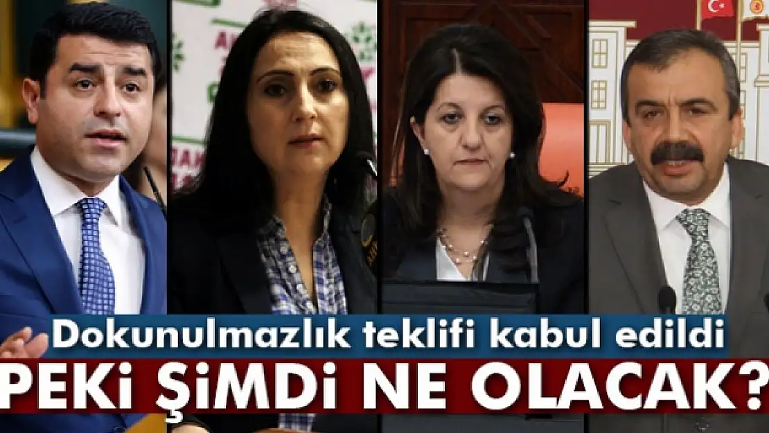 Dokunulmazlıklar konusunda şimdi ne olacak?